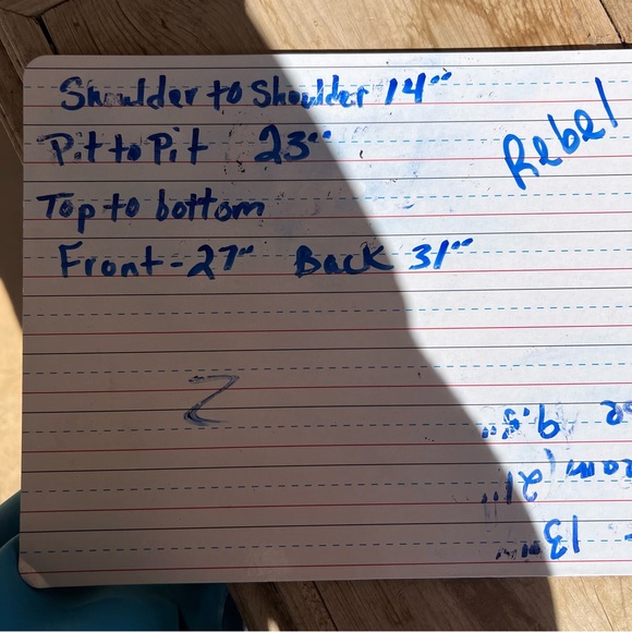 NWT Rebel plus size sleeveless blouse fully lined - Picture 6 of 7